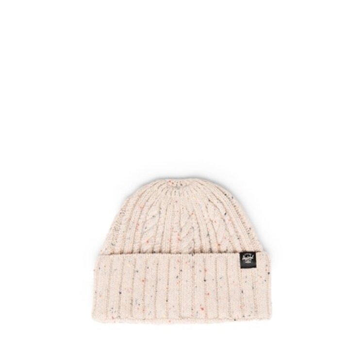 HERSCHEL HERSCHEL Ellis Cable Beanie Vintage White Marled