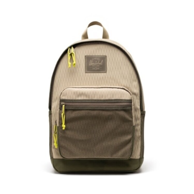 HERSCHEL HERSCHEL Kaine Backpack Gray Green Diamnd/Winter Moss