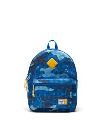 HERSCHEL HERSCHEL LEGO® Herschel Heritage™ Kids Backpack Abstract Bricks Blue