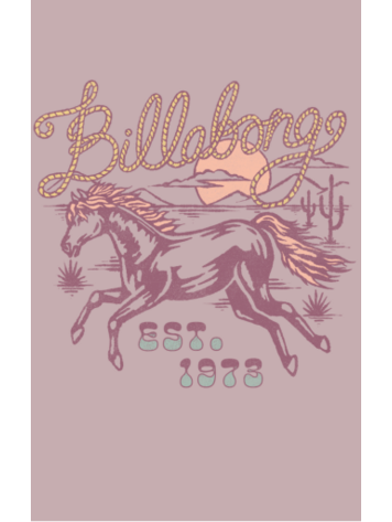 BILLABONG ROXY Girls Outpost Ritual T-Shirt Burnished Lilac