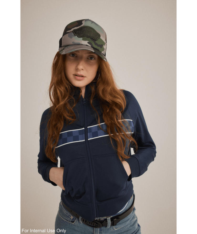VANS VANS Classic Patch Curved Bill Trucker Aluminum