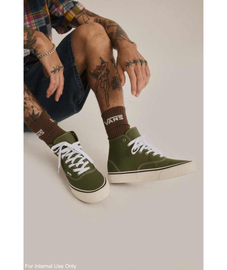 VANS VANS Authentic Hi 2.0 Duck Canvas Green Balsam