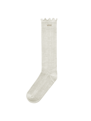 VANS VANS Pointelle Knee Hi Marshmallow