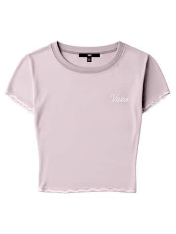 VANS VANS Gabby Short Sleeve Knit Top Pale Petal