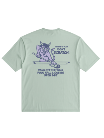 VANS VANS Old Scratch Short Sleeve Tee Dusty Mint