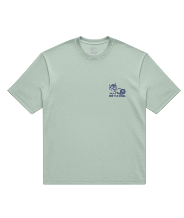 VANS VANS Old Scratch Short Sleeve Tee Dusty Mint