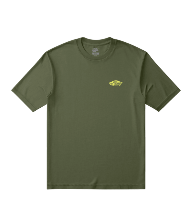 VANS VANS Double Standard Short Sleeve Tee Green Balsam