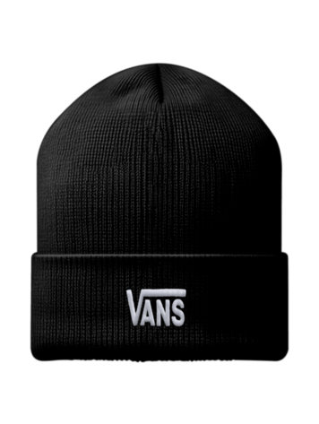 VANS VANS Stretch Logo Tall Cuff Beanie Black