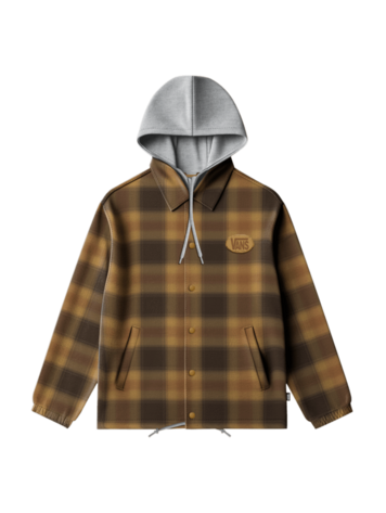 VANS VANS Torrey Coaches Flannel Jacket Demitasse