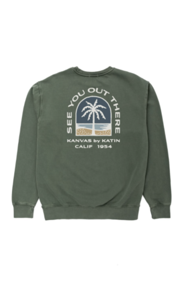 KATIN KATIN Boys Passage Crew Clover Vintage Wash