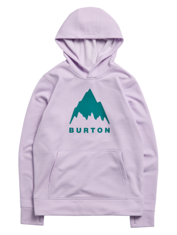 BURTON BURTON Kids' Oak Pullover Hoodie Moondust Htr