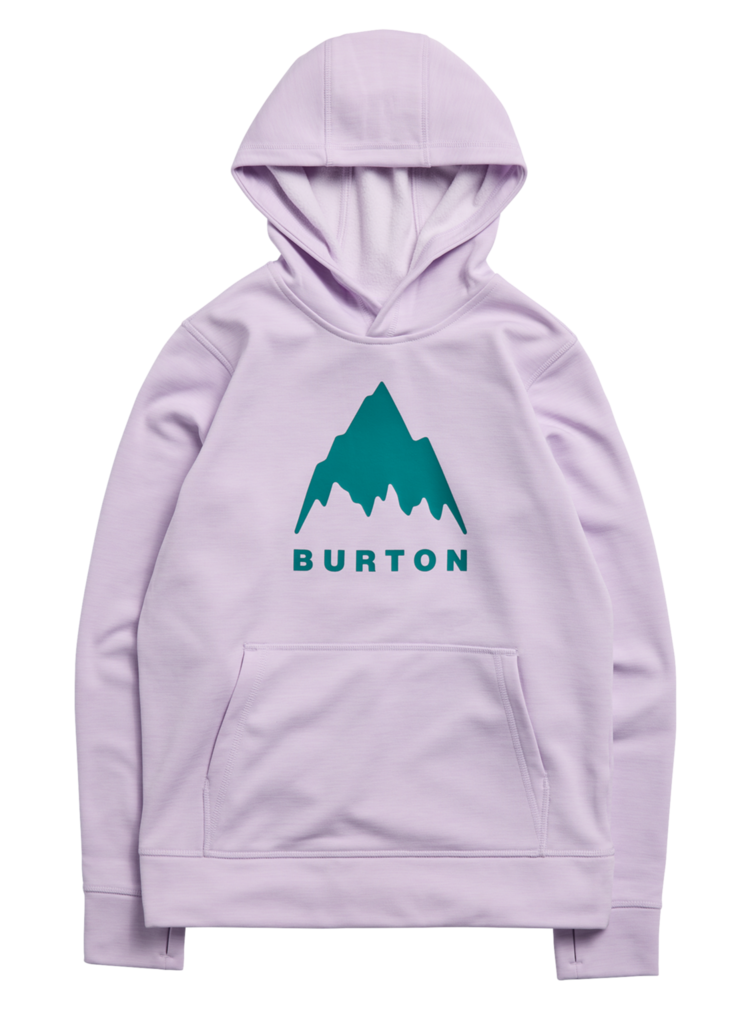 BURTON BURTON Kids' Oak Pullover Hoodie Moondust Htr