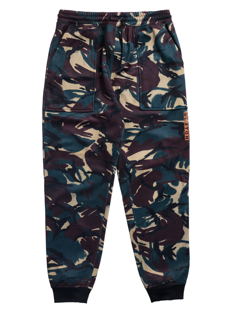 BURTON BURTON Men's Oak Fleece Pants Seersucker Camo