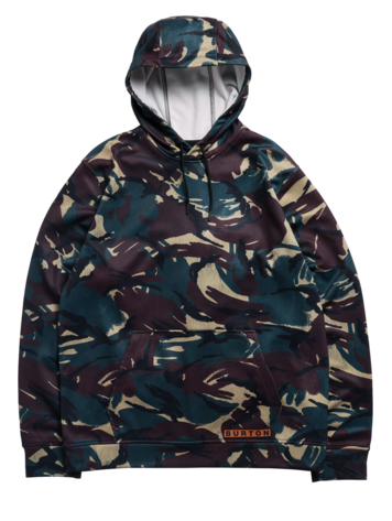 BURTON BURTON Men's Oak Pullover Hoodie Seersucker Camo