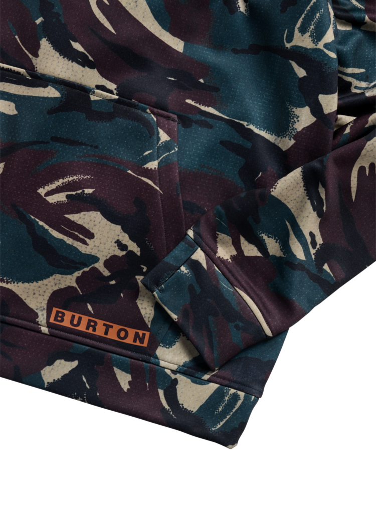 BURTON BURTON Men's Oak Pullover Hoodie Seersucker Camo