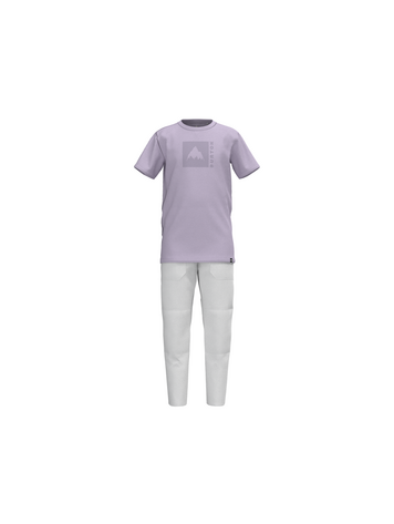 BURTON BURTON Kids' Classic Mountain High Short Sleeve T-Shirt Moondust Purple