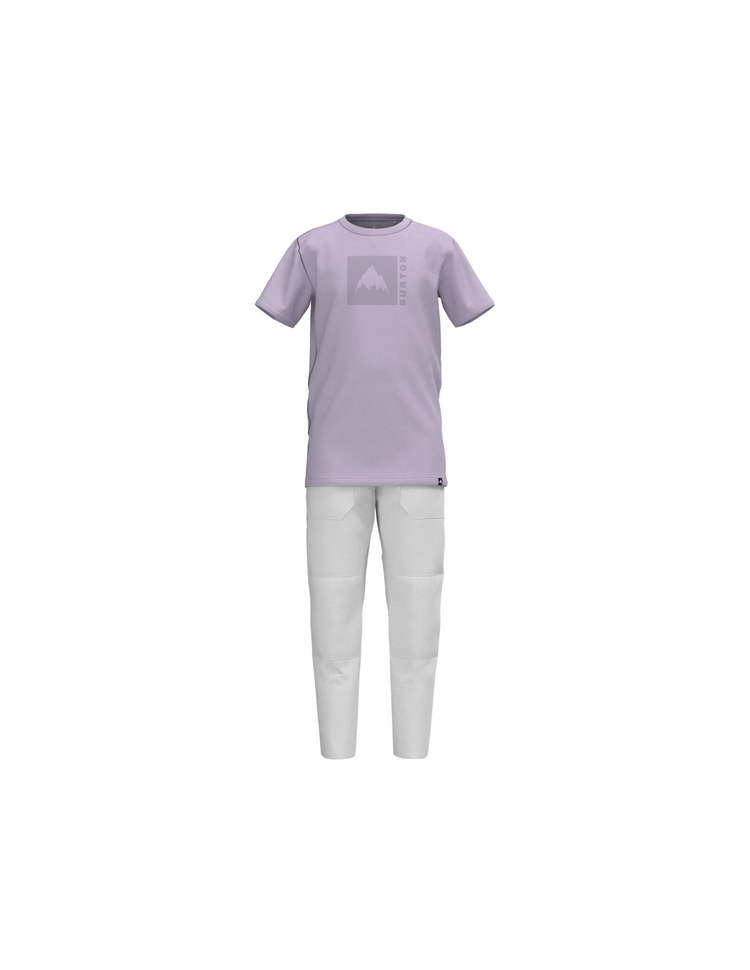 BURTON BURTON Kids' Classic Mountain High Short Sleeve T-Shirt Moondust Purple