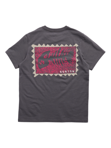 BURTON BURTON Throwback 1992 Short Sleeve T-Shirt Gotham Gray