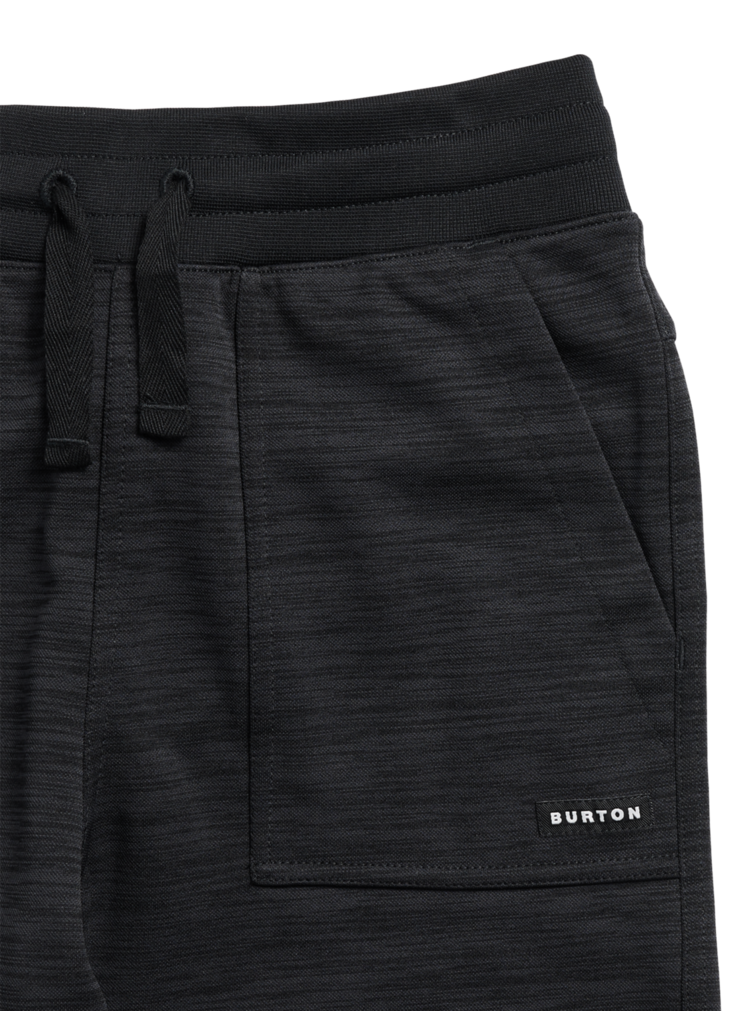 BURTON BURTON Kids' Oak Fleece Pants True Black Heather