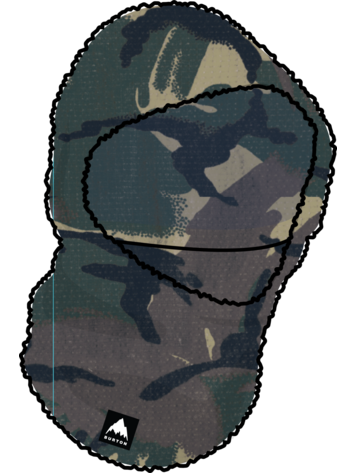BURTON BURTON Kids' Burke Hood Seersucker Camo