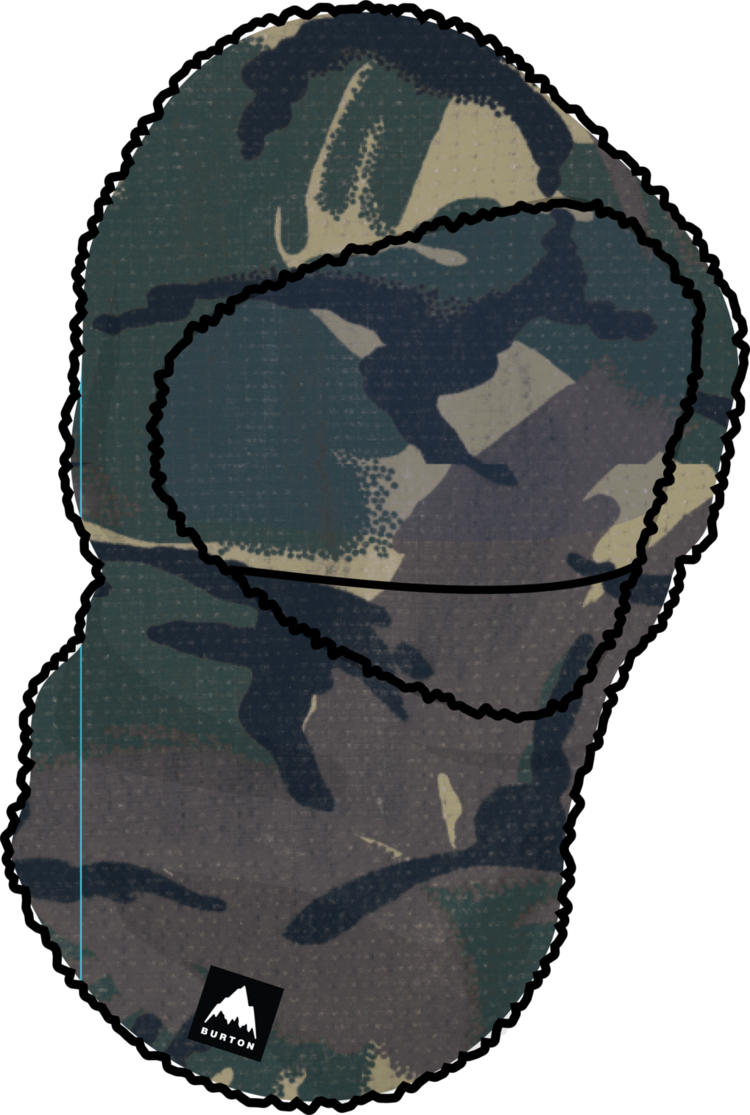 BURTON BURTON Kids' Burke Hood Seersucker Camo