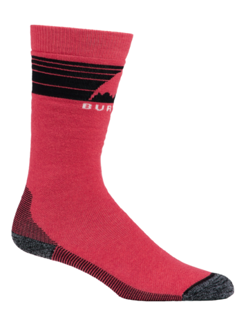 BURTON BURTON Kids' Emblem Midweight Socks Azalea Pink