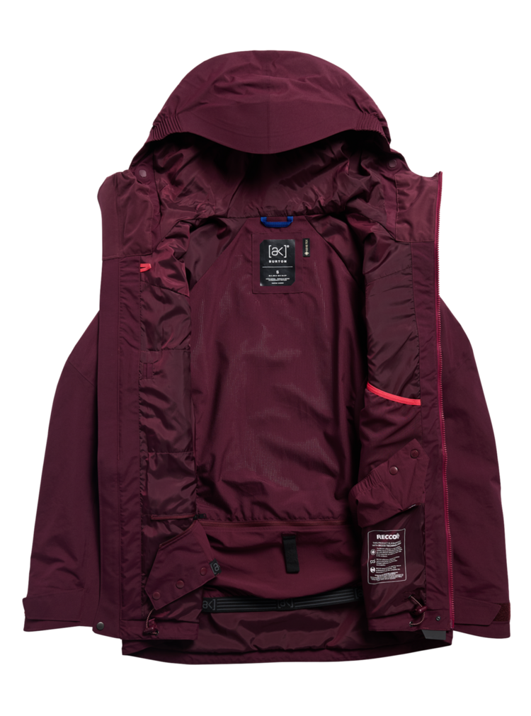 BURTON BURTON Women's [AK] Cyclic Gore-Tex 2L Jacket Rum Raisin