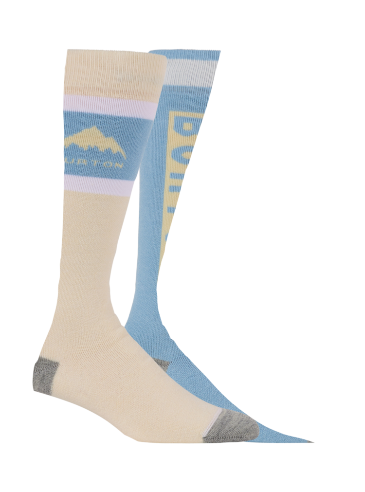 BURTON BURTON Women's Weekend Midweight Socks 2-Pack Airstream Blue