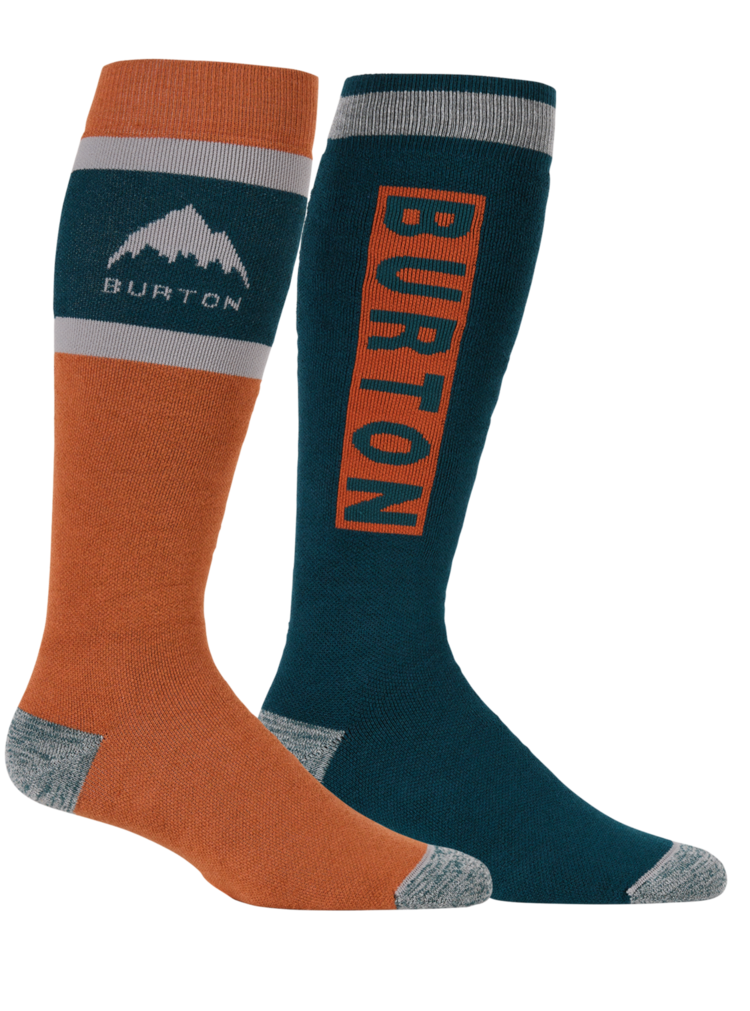 BURTON BURTON Men's Weekend Midweight Socks 2-Pack Spiced Chai