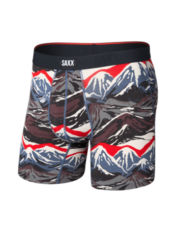SAXX SAXX Vibe Xtra Soft Comfort Boxer Brief Fly Mountain Top- Blue