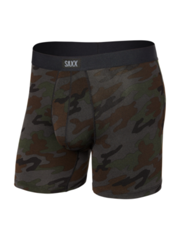 SAXX SAXX Daytripper Comfort Stretch Boxer Brief Fly Black Ops Camo