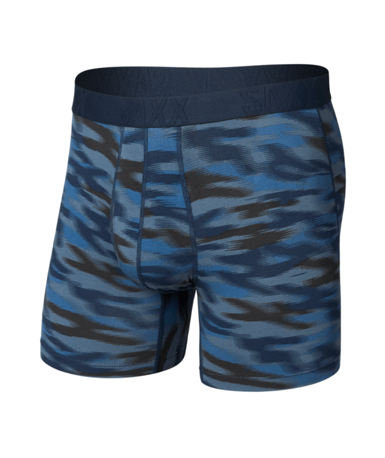 SAXX SAXX Droptemp™ Cooling Cotton Boxer Brief Fly Swift Camo Dark Ink