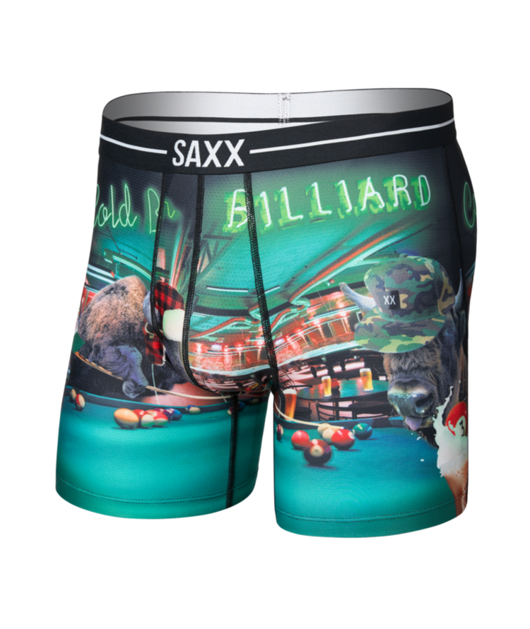SAXX SAXX Volt Breathable Mesh Boxer Brief Tgi Guyday- Green