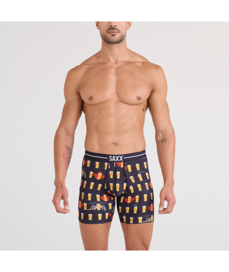 SAXX SAXX Volt Breathable Mesh Boxer Brief Cheers Canada-Black