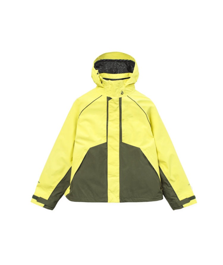VOLCOM VOLCOM Yourfav Baggy Gore Jacket Lemon Drip