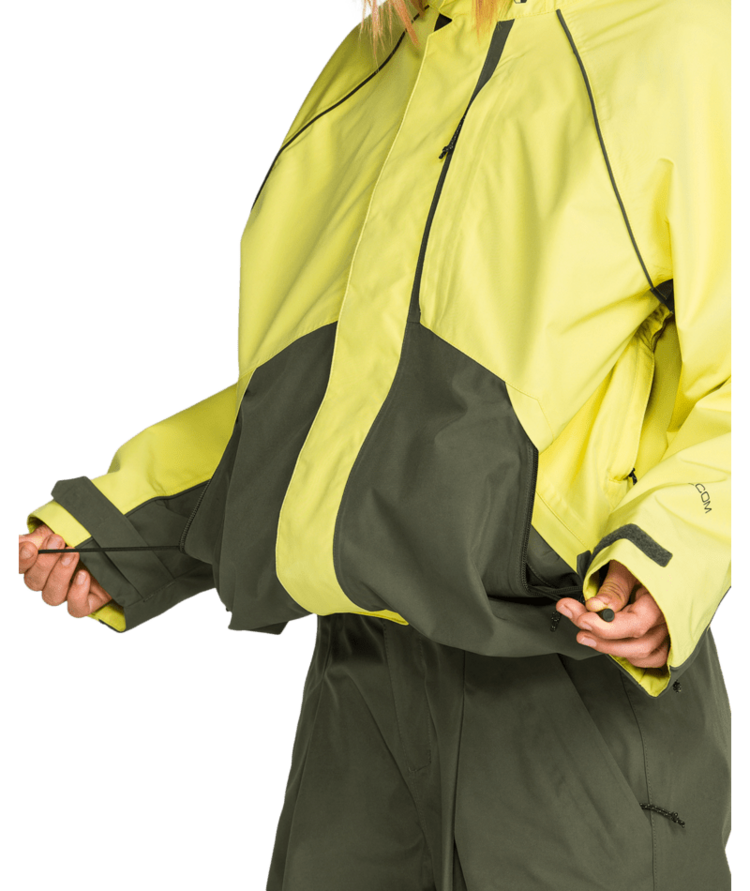 VOLCOM VOLCOM Yourfav Baggy Gore Jacket Lemon Drip