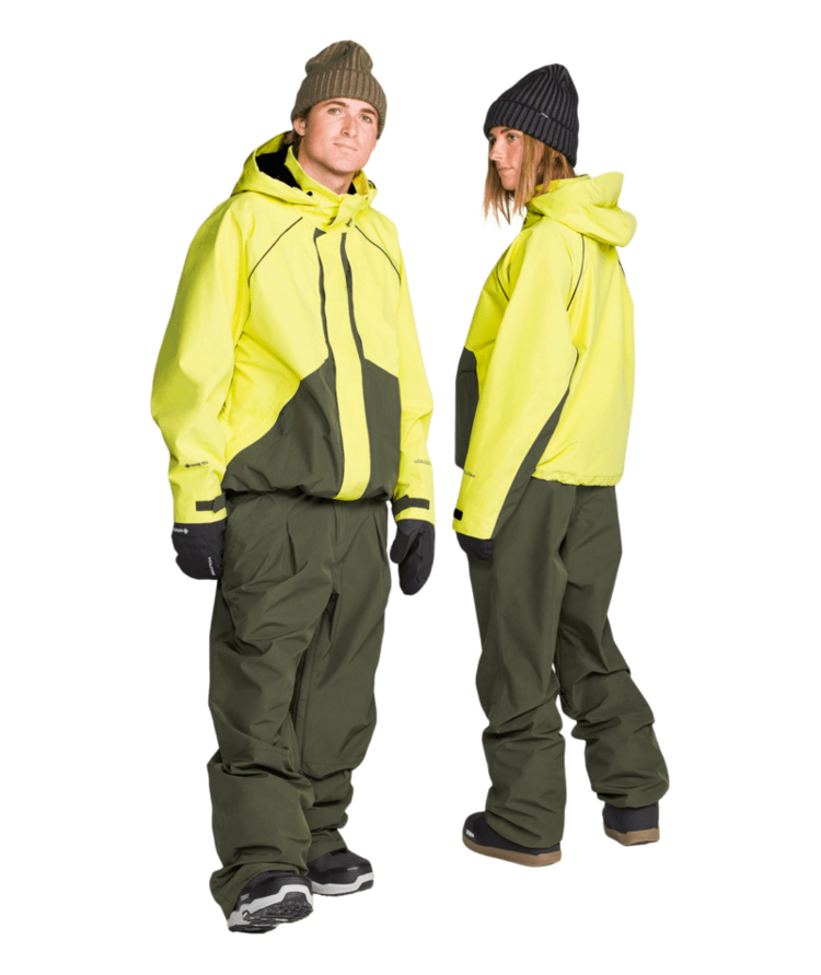 VOLCOM VOLCOM Yourfav Baggy Gore Jacket Lemon Drip