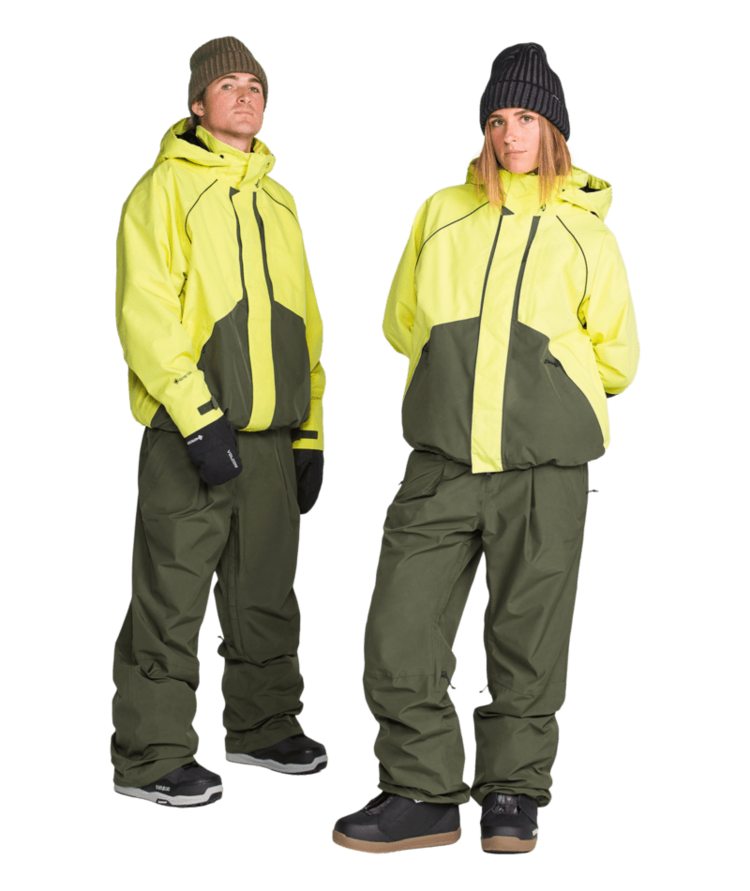 VOLCOM VOLCOM Yourfav Baggy Gore Jacket Lemon Drip