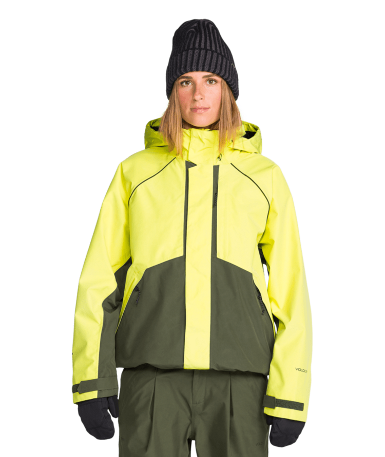 VOLCOM VOLCOM Yourfav Baggy Gore Jacket Lemon Drip