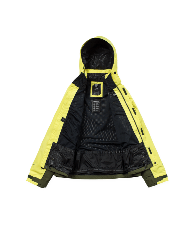 VOLCOM VOLCOM Yourfav Baggy Gore Jacket Lemon Drip