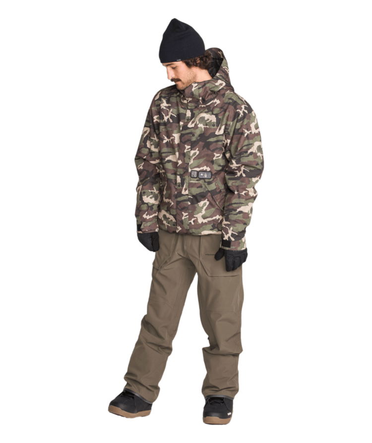 VOLCOM VOLCOM Roan Bib Overall Teak