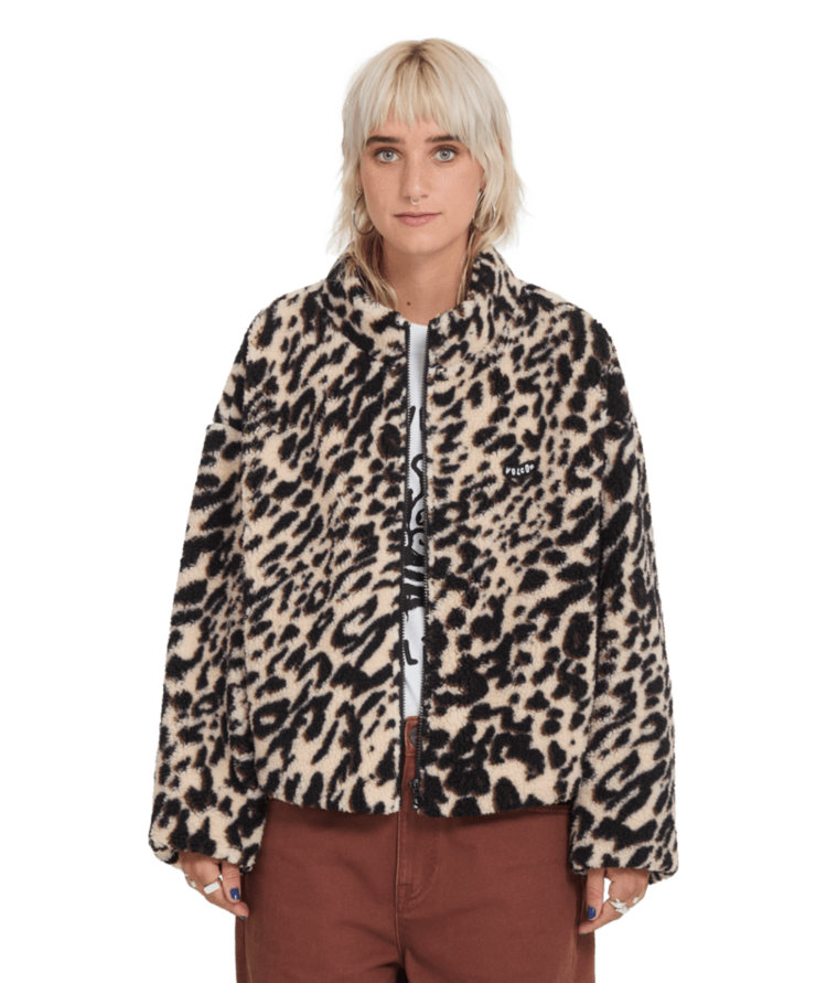 VOLCOM VOLCOM Wylding Out Sherpa Animal Print
