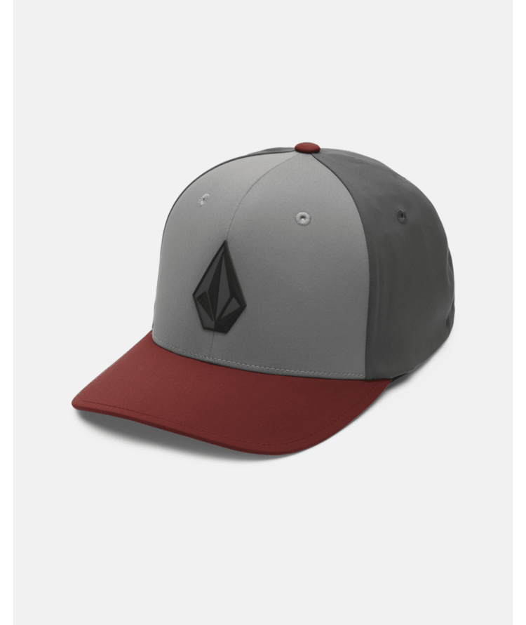 VOLCOM VOLCOM Stone Tech Flexfit Delta Burgundy