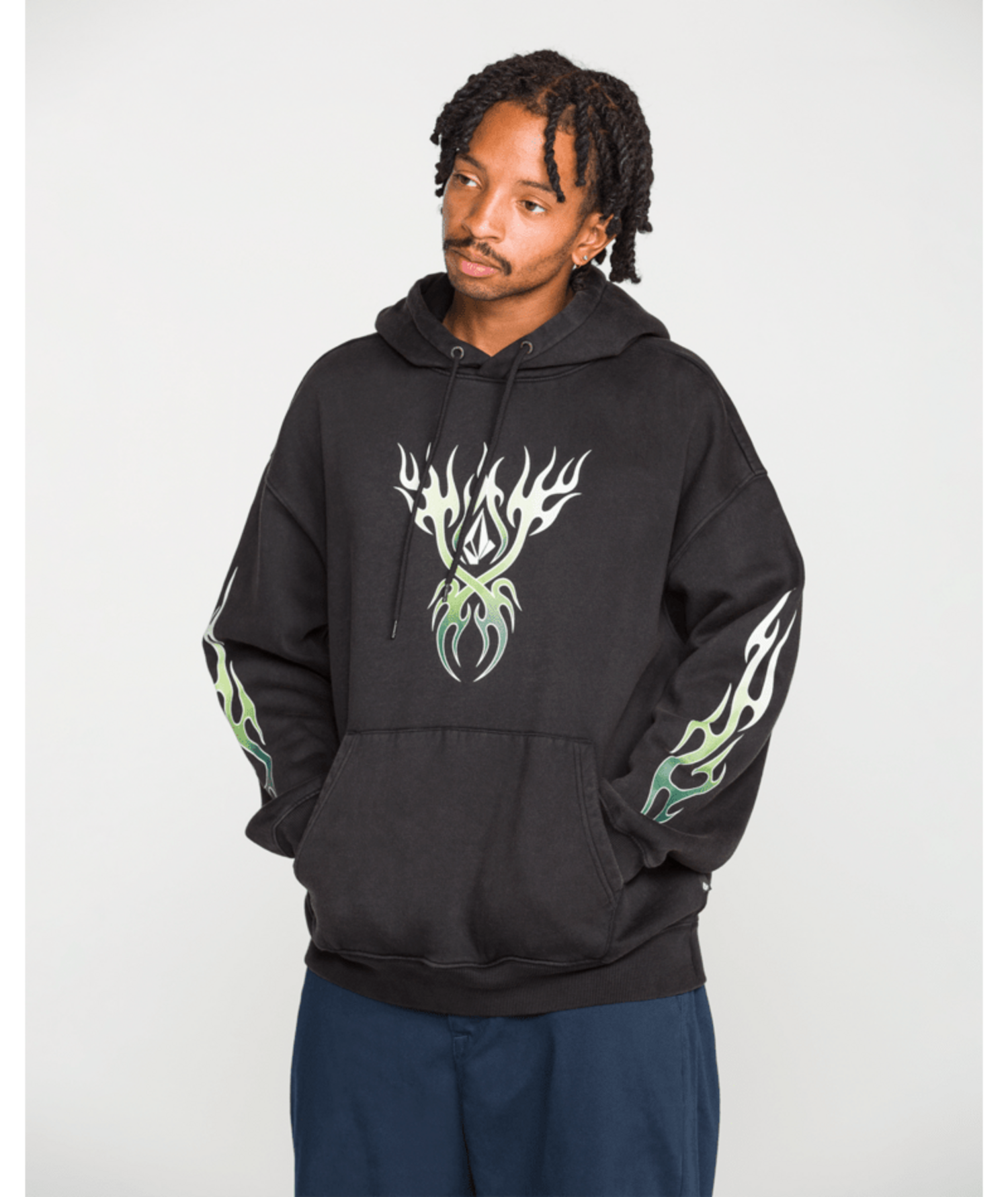 VOLCOM Stone Trip Pull Over Black - Edge of the World | Fernie BC