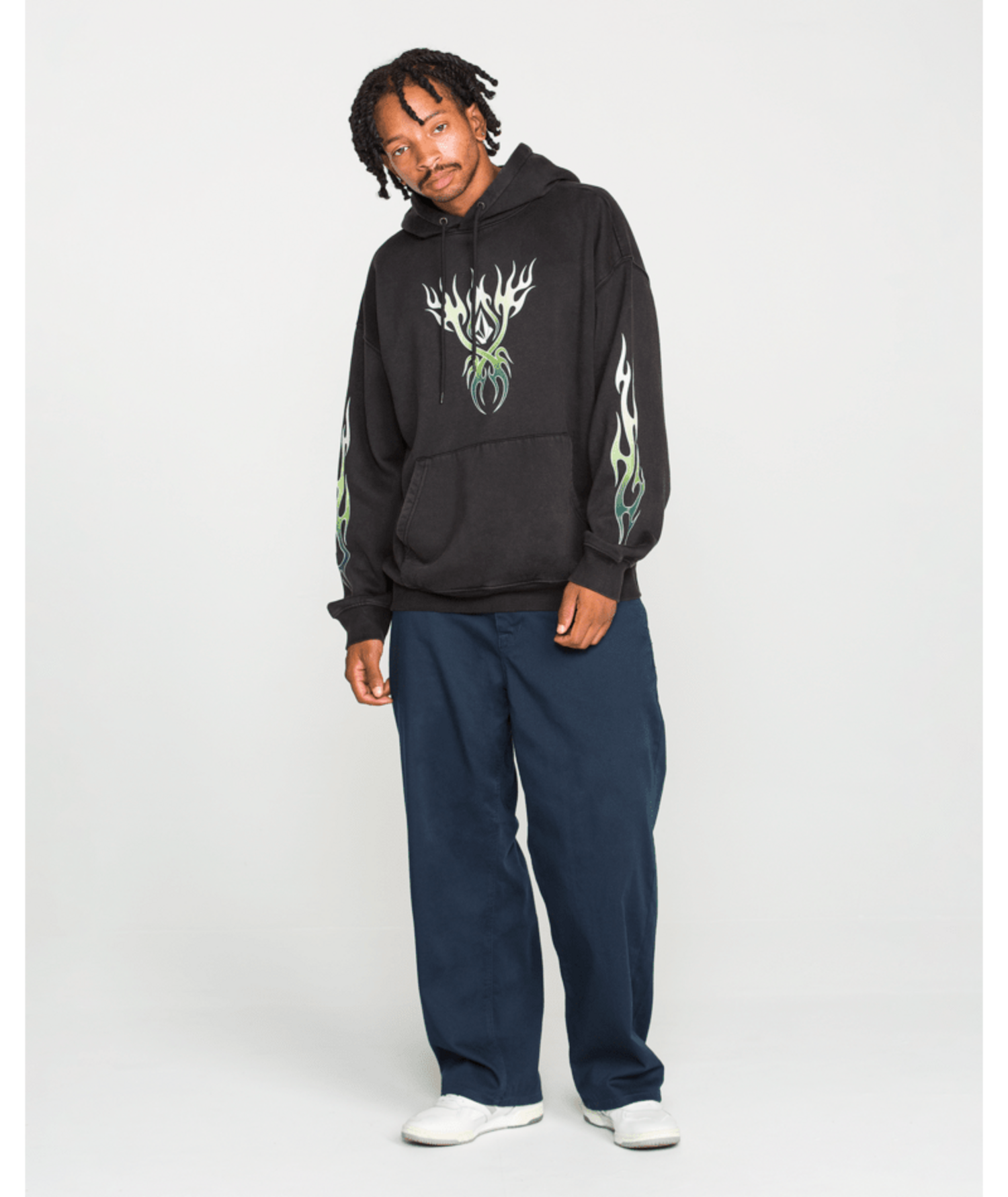 VOLCOM Stone Trip Pull Over Black - Edge of the World | Fernie BC
