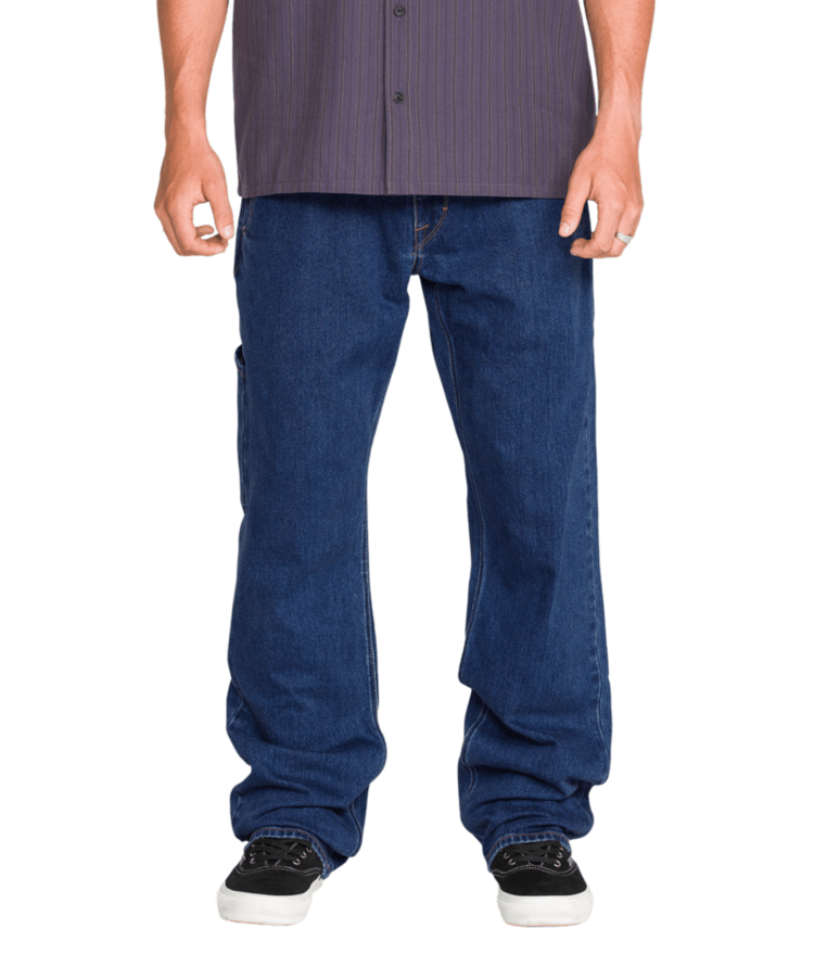 VOLCOM VOLCOM Kinkade Utility Denim Med Dark Indigo Blue