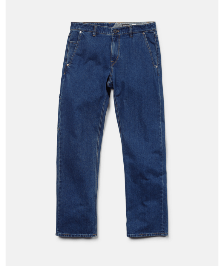 VOLCOM VOLCOM Kinkade Utility Denim Med Dark Indigo Blue