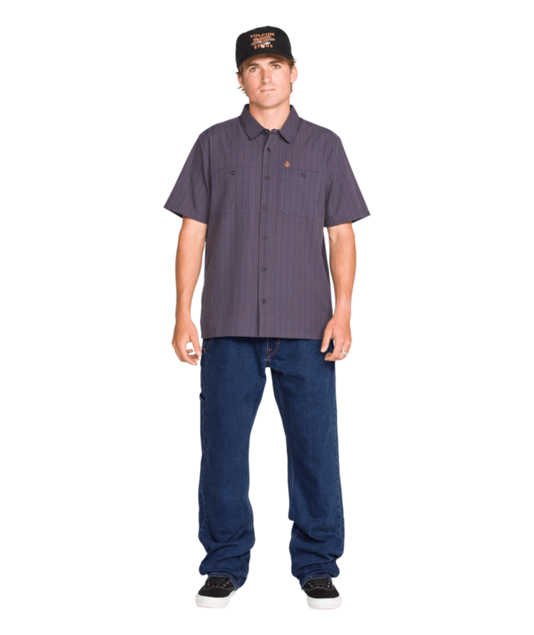 VOLCOM VOLCOM Kinkade Utility Denim Med Dark Indigo Blue