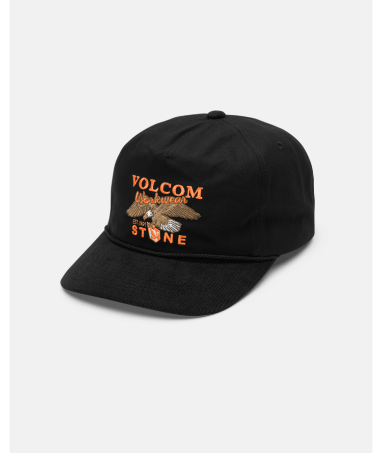 VOLCOM VOLCOM Stone Talon Workwear Hat Black