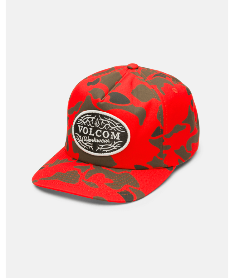 VOLCOM VOLCOM On The Hunt Workwear Hat Tangerine